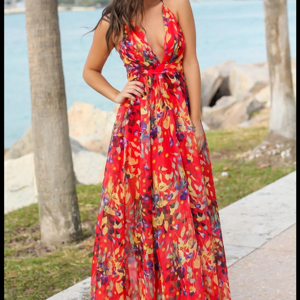 Luxxel Maxi Dress- Never Worn!